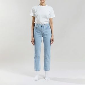 Still Hear Jeans Light Wash Tate Straight Leg Jeans